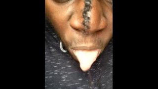 My drooling tongue video 5.