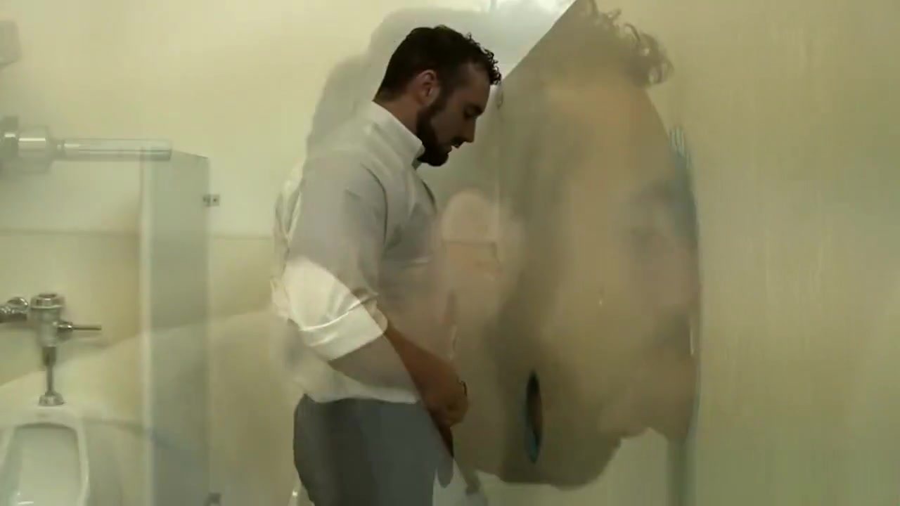Sultry TS Jenna analyzed in toilet room