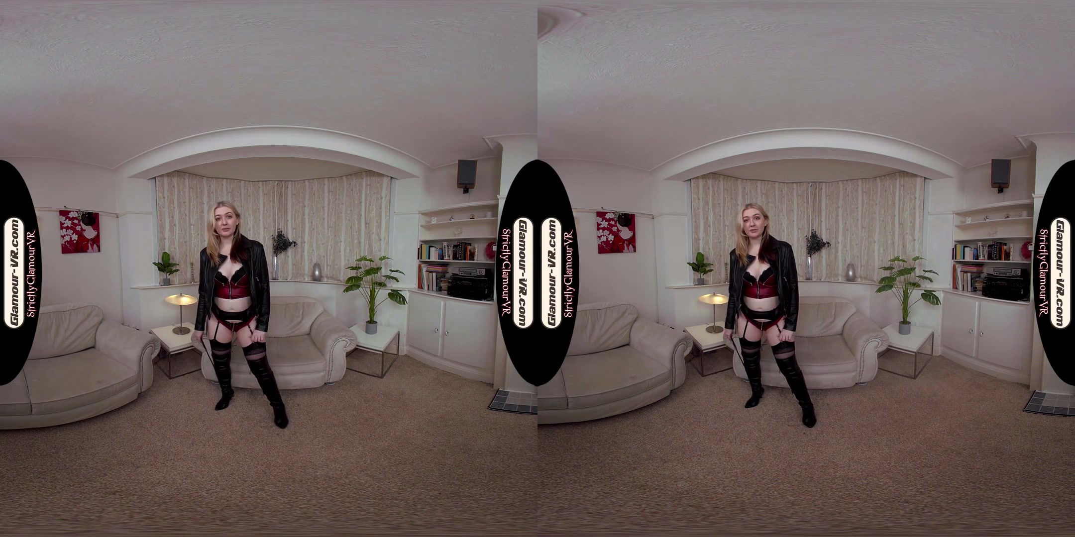 Em Yang Black Jacket & Zipper Lingerie Special Task & Multiple Rewards Joi - 8k Vr