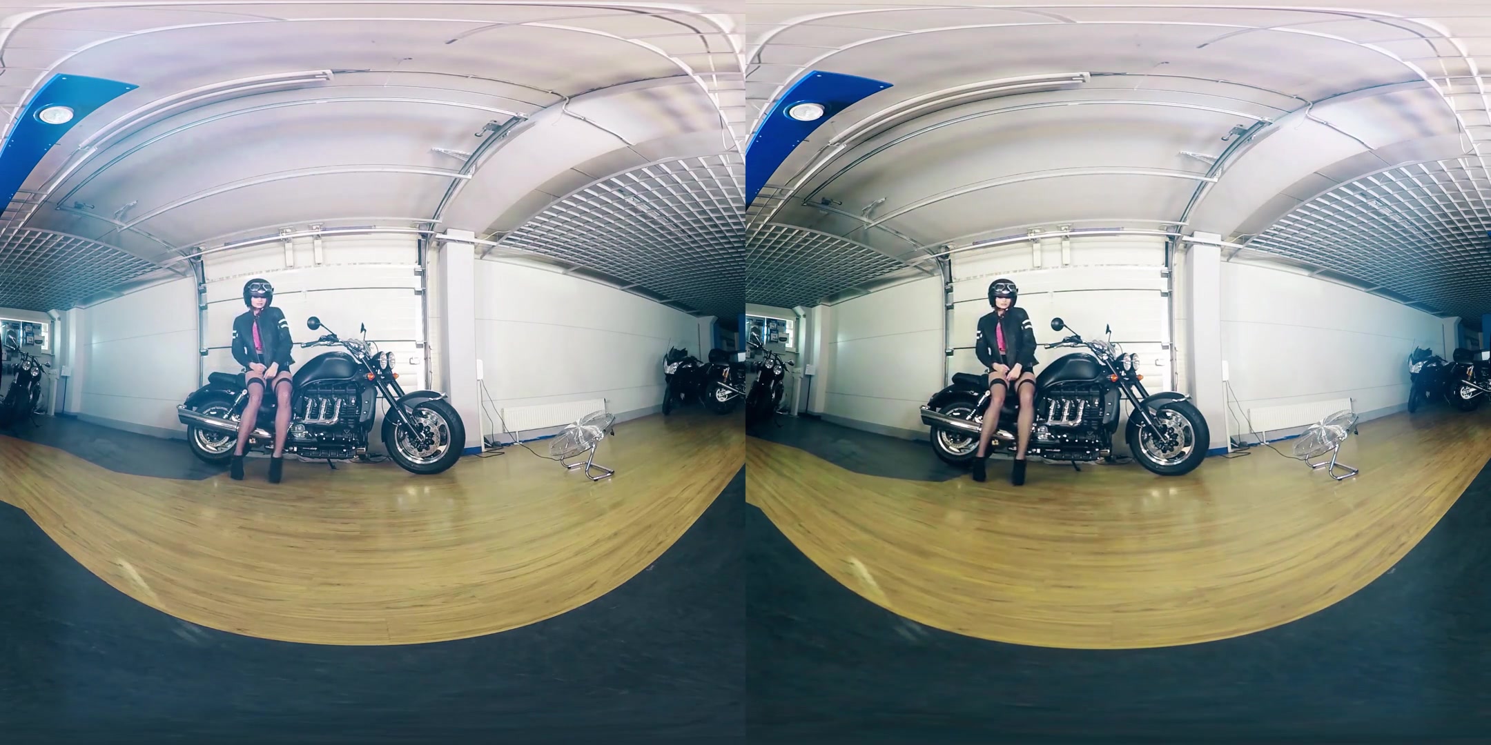 Klara in Redhead Gets Turned on by Her Motorcycle - BravoModelsMedia