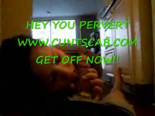 Curly-haired chick blowing