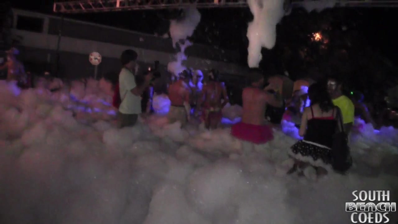 Filming in Key West Strip Club then Going to a Wild Foam Party Fantasy Fest 2014 - SouthBeachCoeds