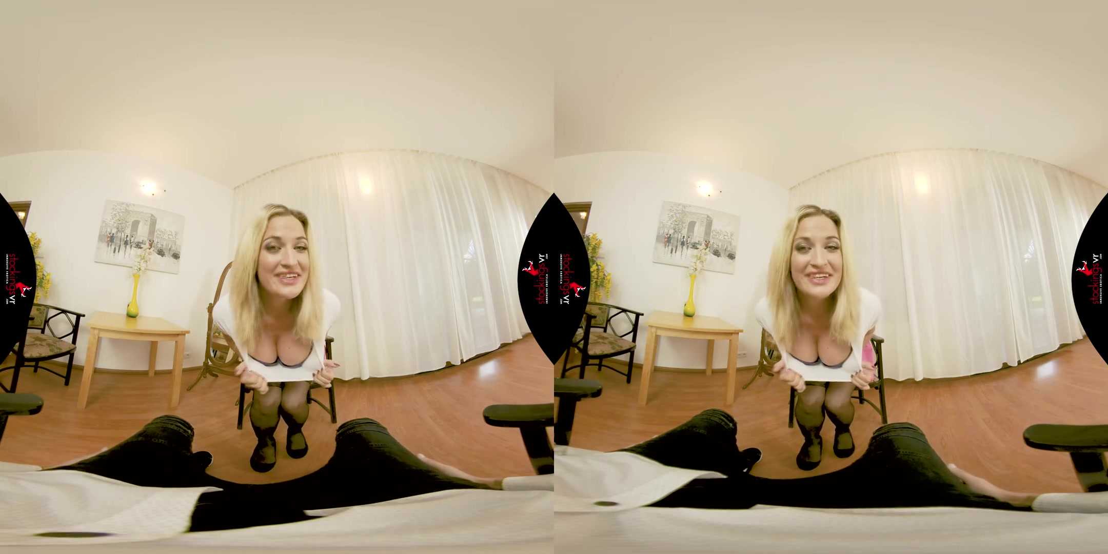 You Want To Look Up My Skirt? - Big Tits Blonde Hardcore