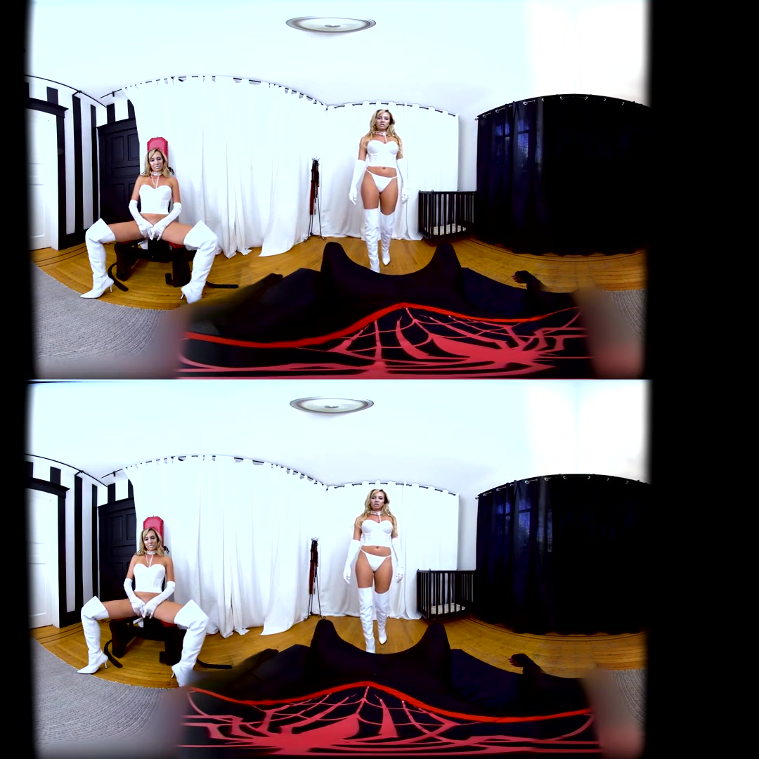 Brett Rossi in The Sexfire Club: Emma Frost Parody - HoloGirlsVR