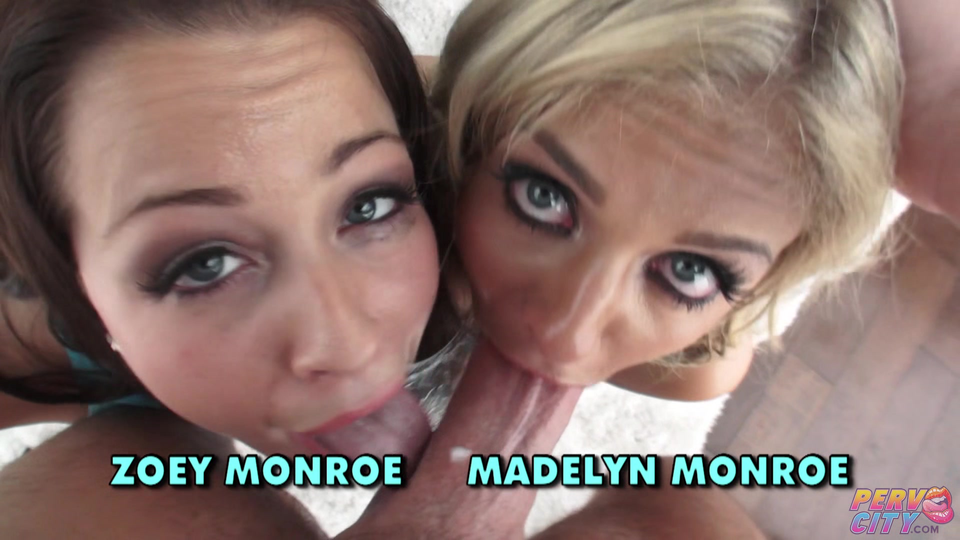 Zoey Monroe and Madelyn Monroe Anal Sorority Step sisters