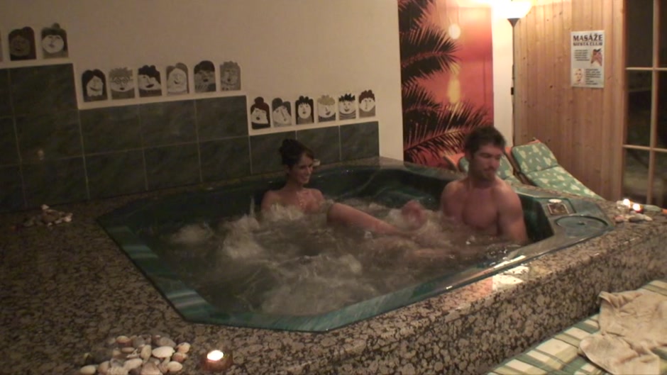 Nessa Devil in homemade video showing hardcore sex in a pool