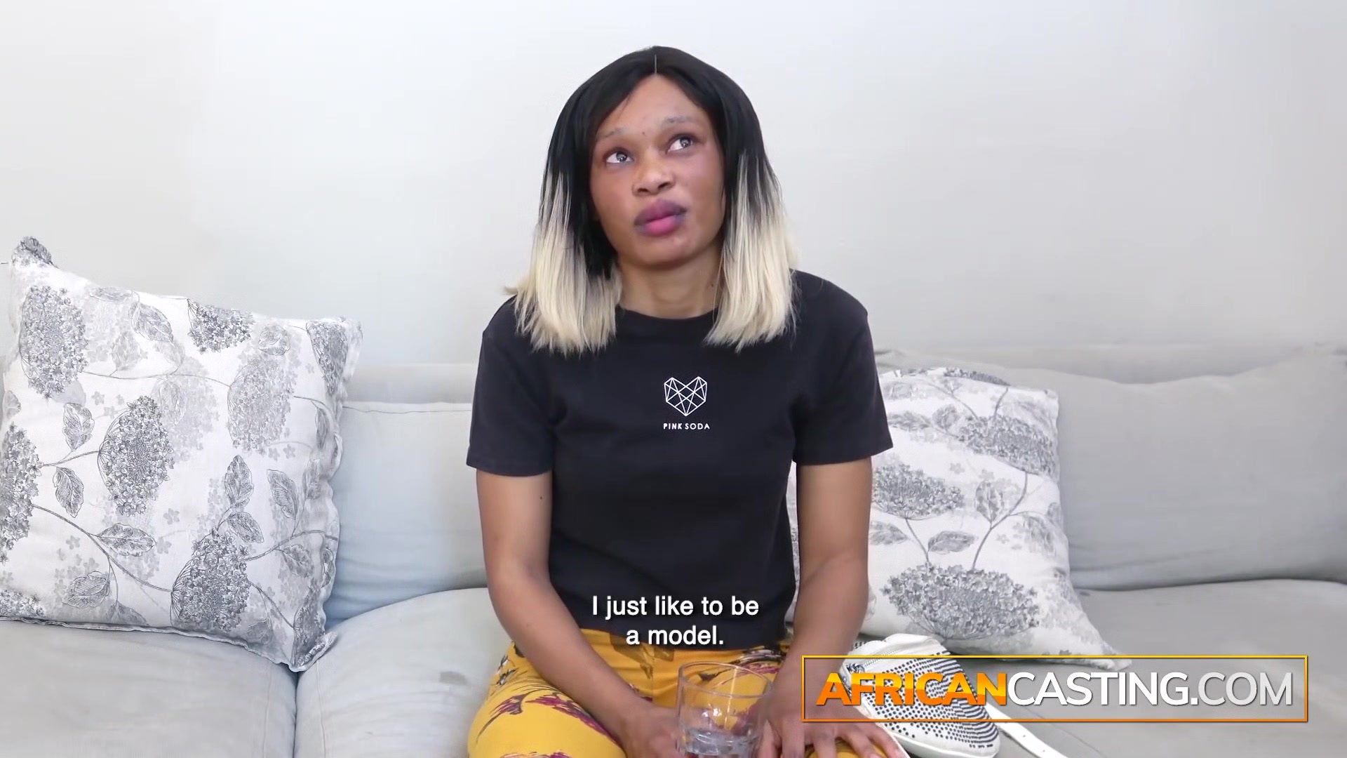 Black Amateur Rough Big Cock Deepthroat And Anal Casting Cumshot