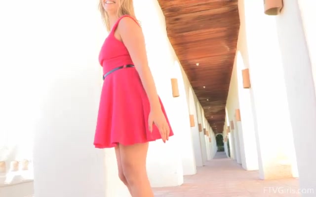 Veronica Masturbates In Red - FTVGirls