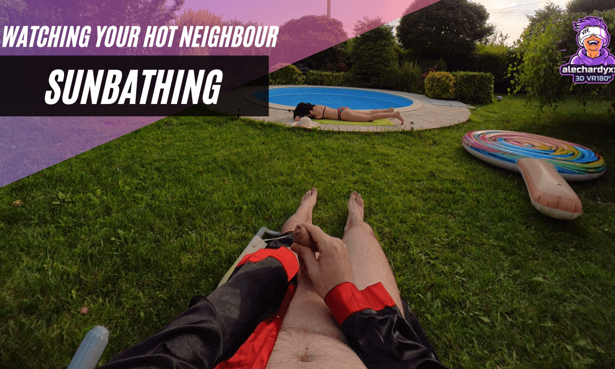 Watching Your Hot Neighbour At The Pool - AlecHardy