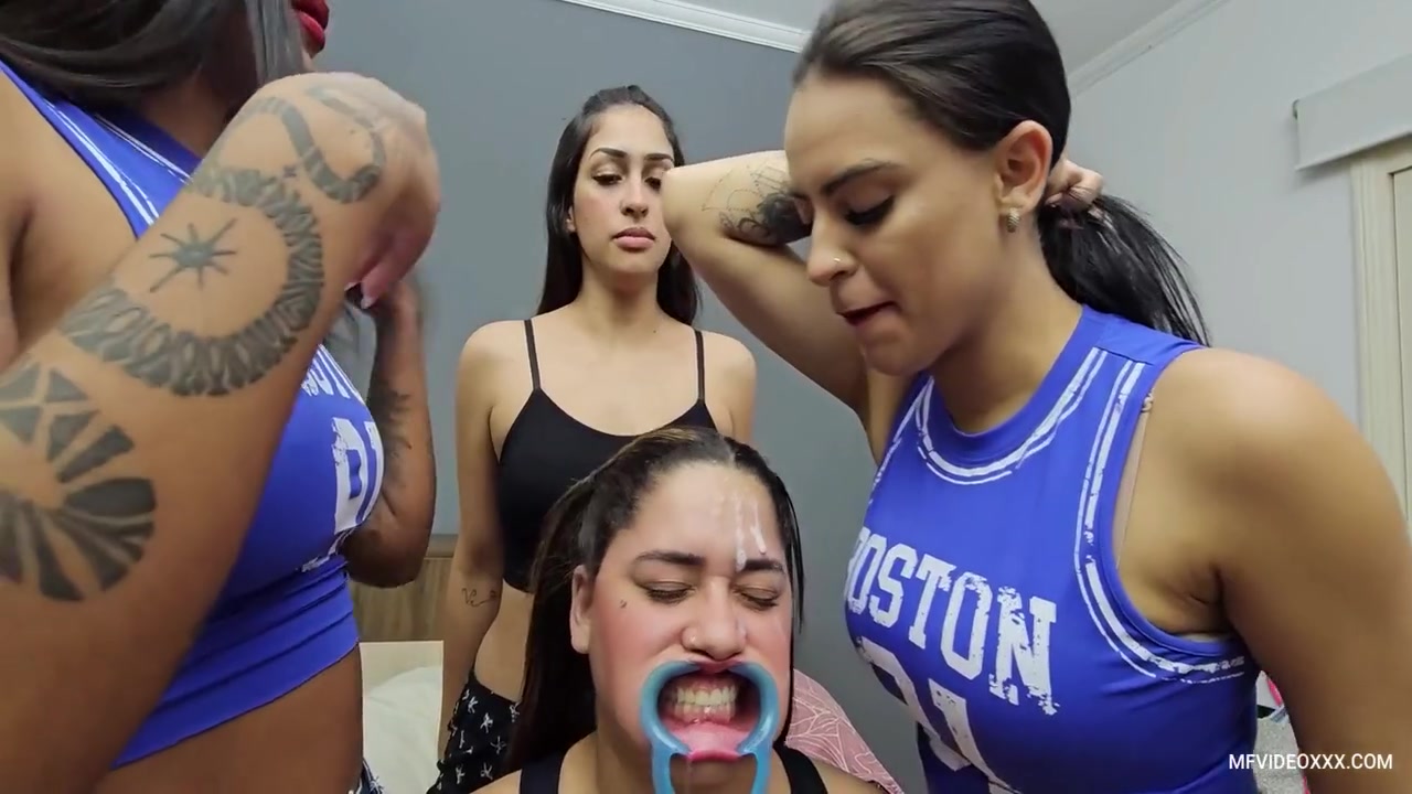 Boton Girls Spitting