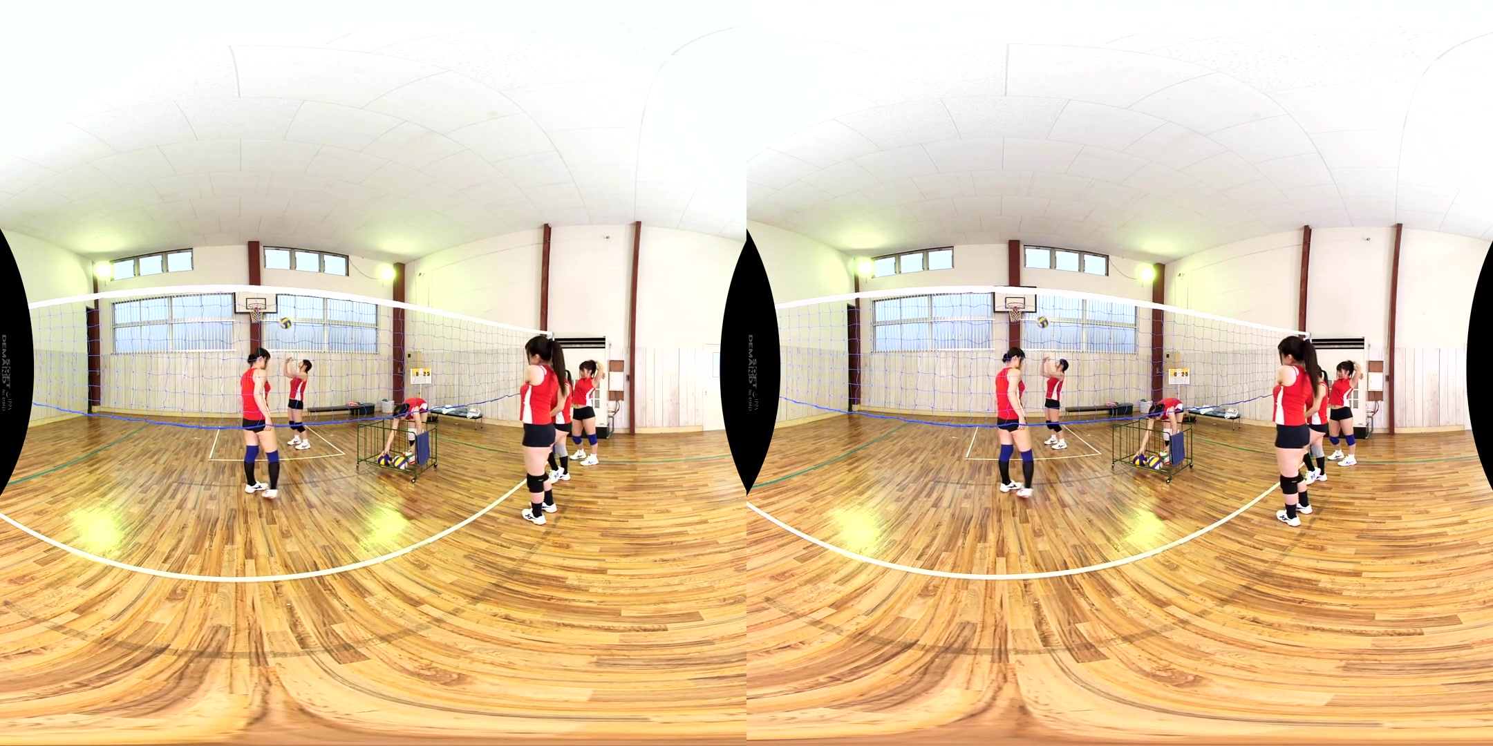 Stepmom' Volleyball Team VR 1 - Big Tits Asian MMMF Foursome