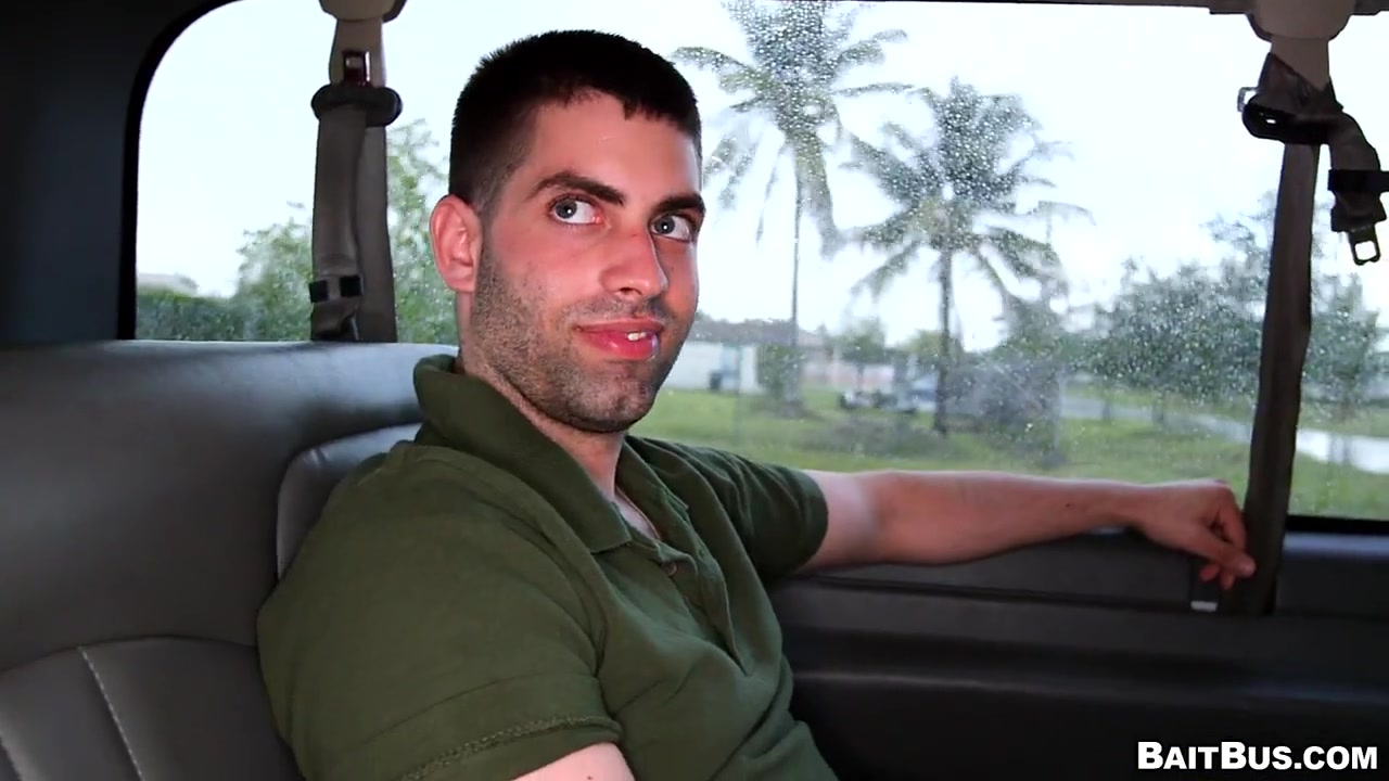 Dude With Dick Piercing gets Ass On The BaitBus - BaitBus