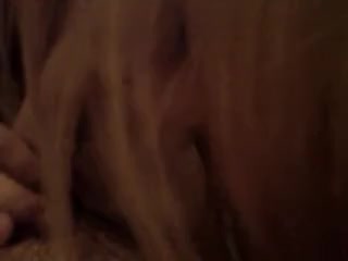 Amateur video with a blonde babe getting her rear slammed