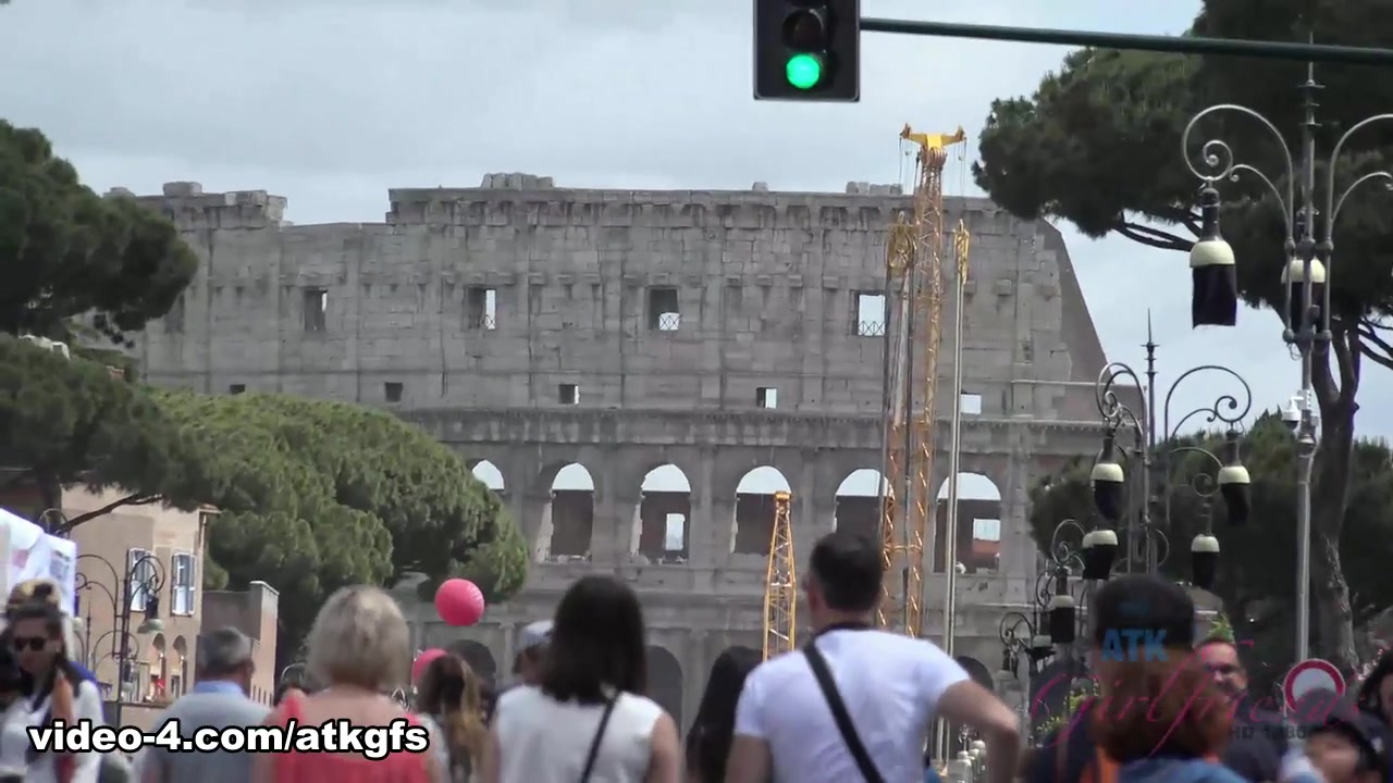 Gia Paige in You Are Going To Do A Lot Of Walking Today In Rome - ATKGirlfriends