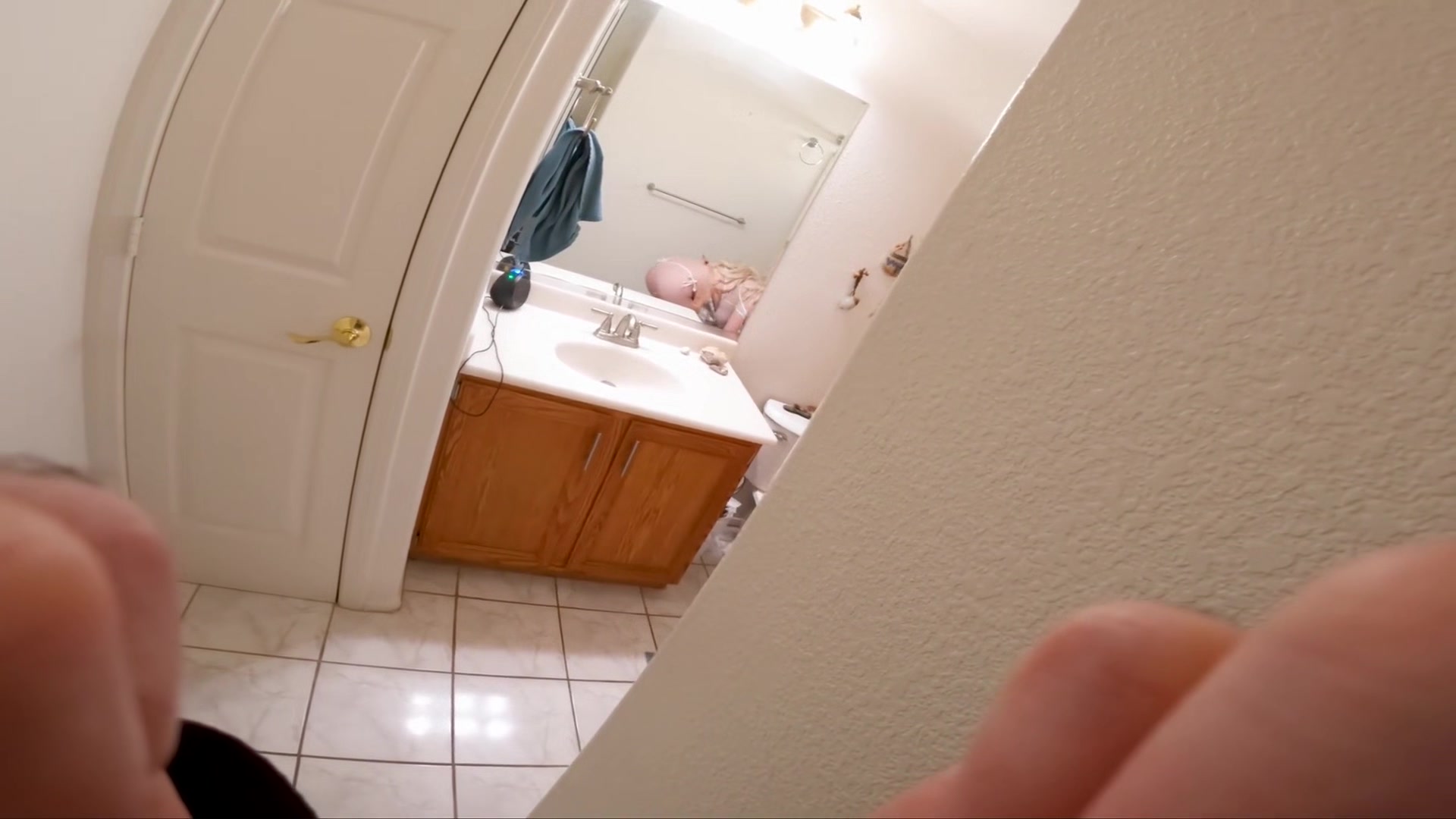 Sexy Stepmom Fucked In The Bathroom