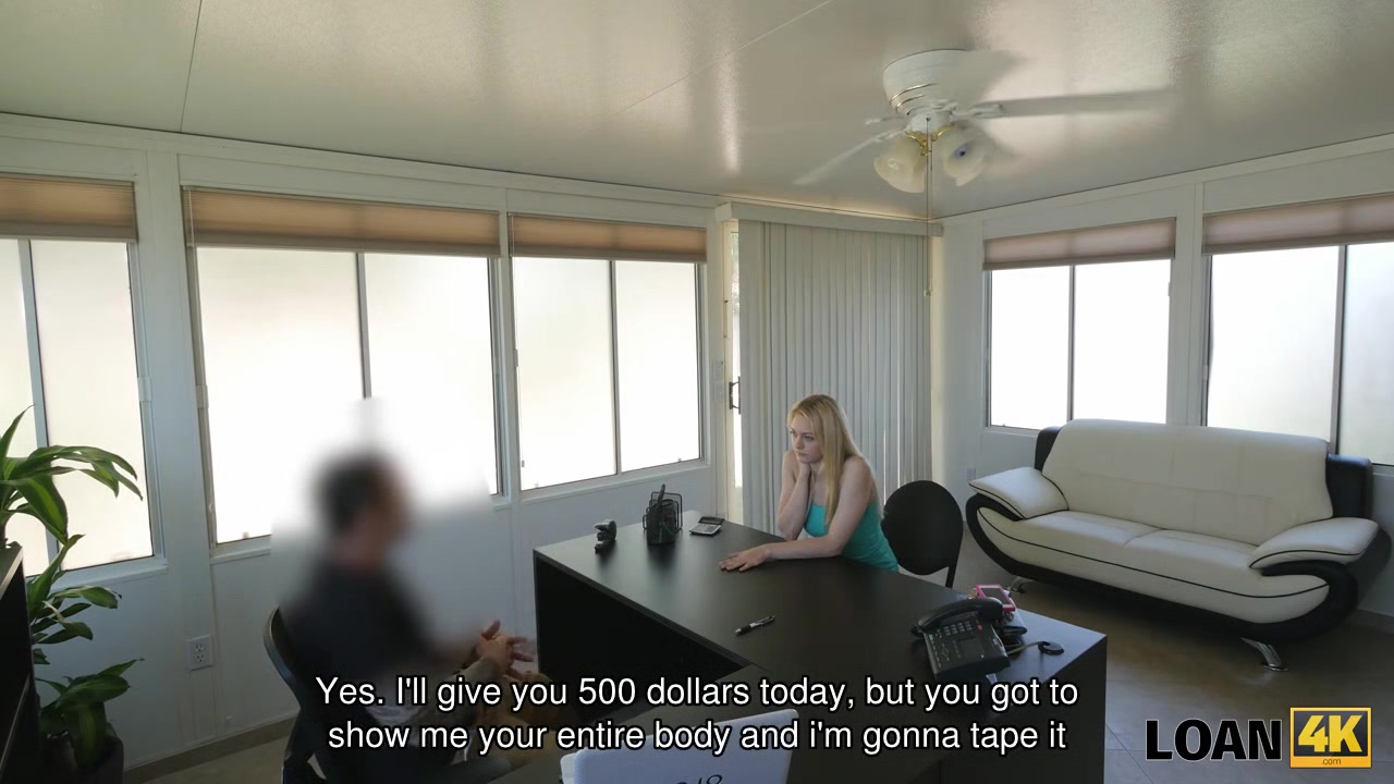 LOAN4K. Girl really needs money so why strips and gets fucked hard