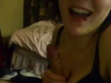 Emo girlfriend with piercings loves sucking dick