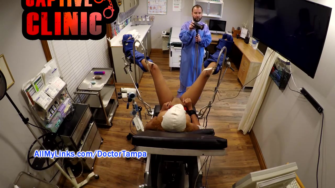 Behind The Scenes From Taylor Ortega Sold For Science, Not Ready & Knocks Over Camera, Film At Captivecliniccom