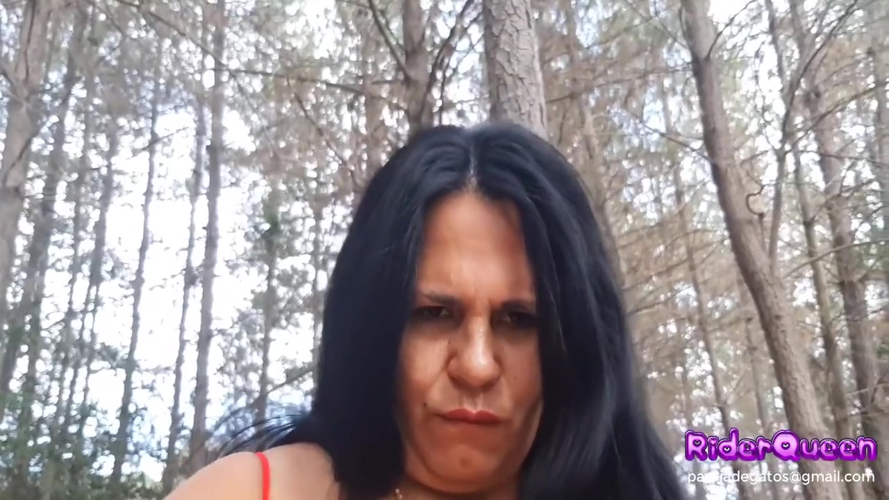 Rides My Dick In Forest Pov Sex With Hot Step mommy