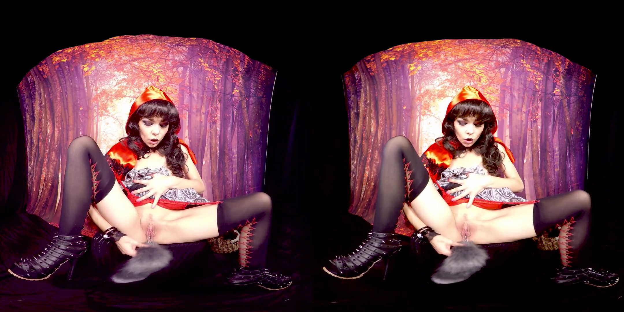 407 - Rebeka Black; Cosplay Solo Brunette - SexLikeReal