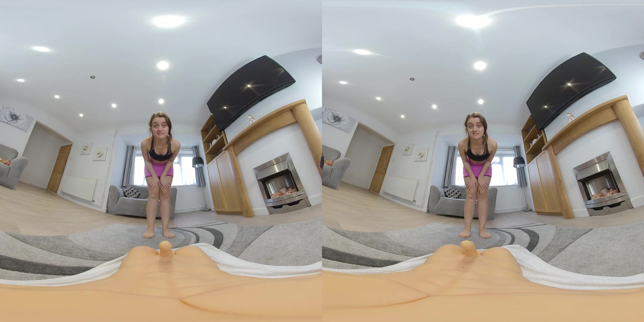 Tamsin, After Gym Blowjob - Amateur teen 18+ POV Blowjob and Handjob