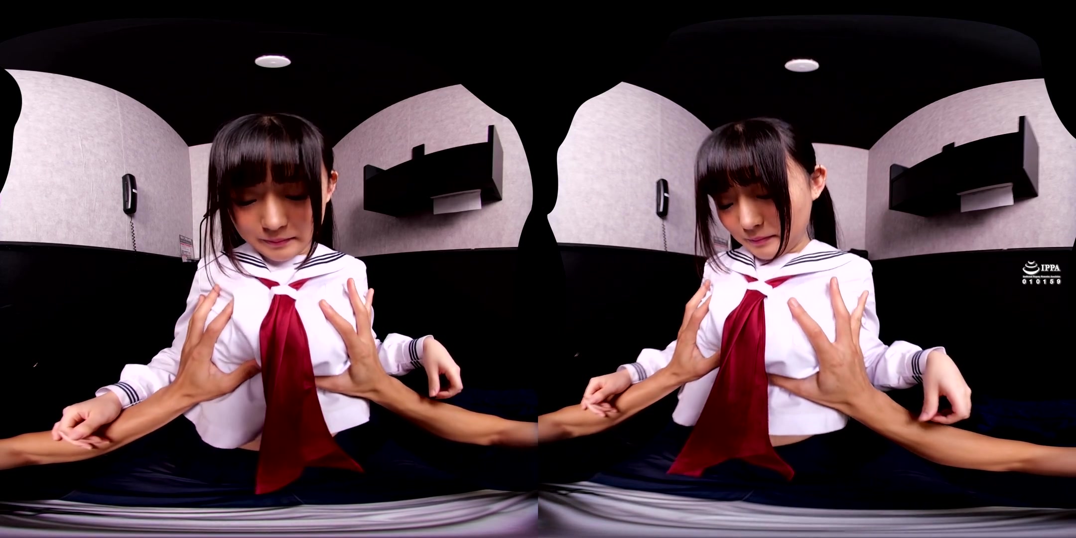 Can you Find the Masturbating in the Cafe and Fuck Her?; Cute Japanese Idol