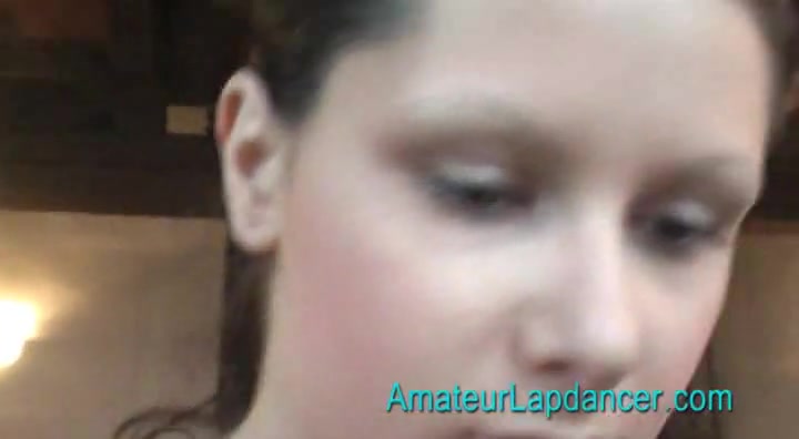 Sweet and SEXY brunette lapdancing