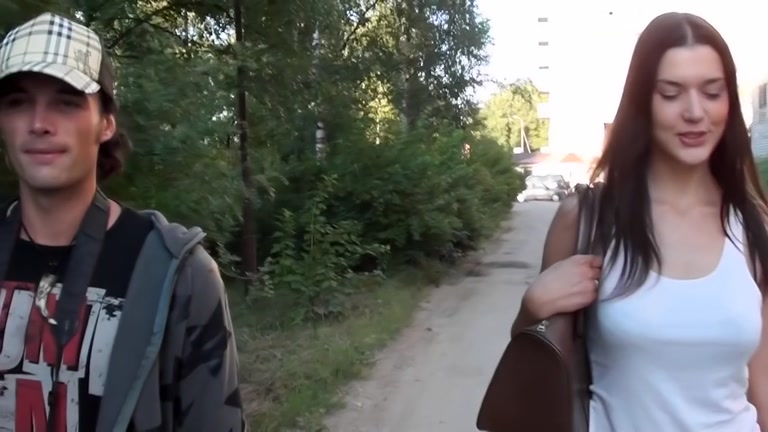 Nasty pick up girl sex outdoor