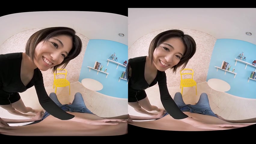 Ema Kato [VR] When she whispers in your ear, you can't stop being horny! - Caribbeancom