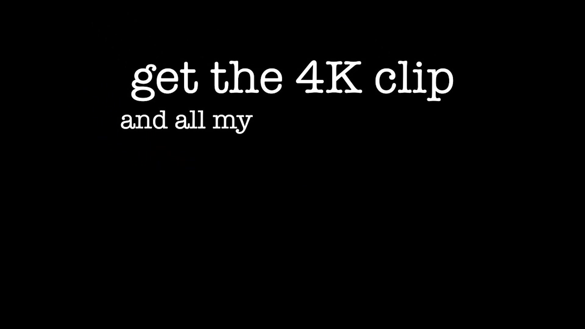 one of the first videos I ever made