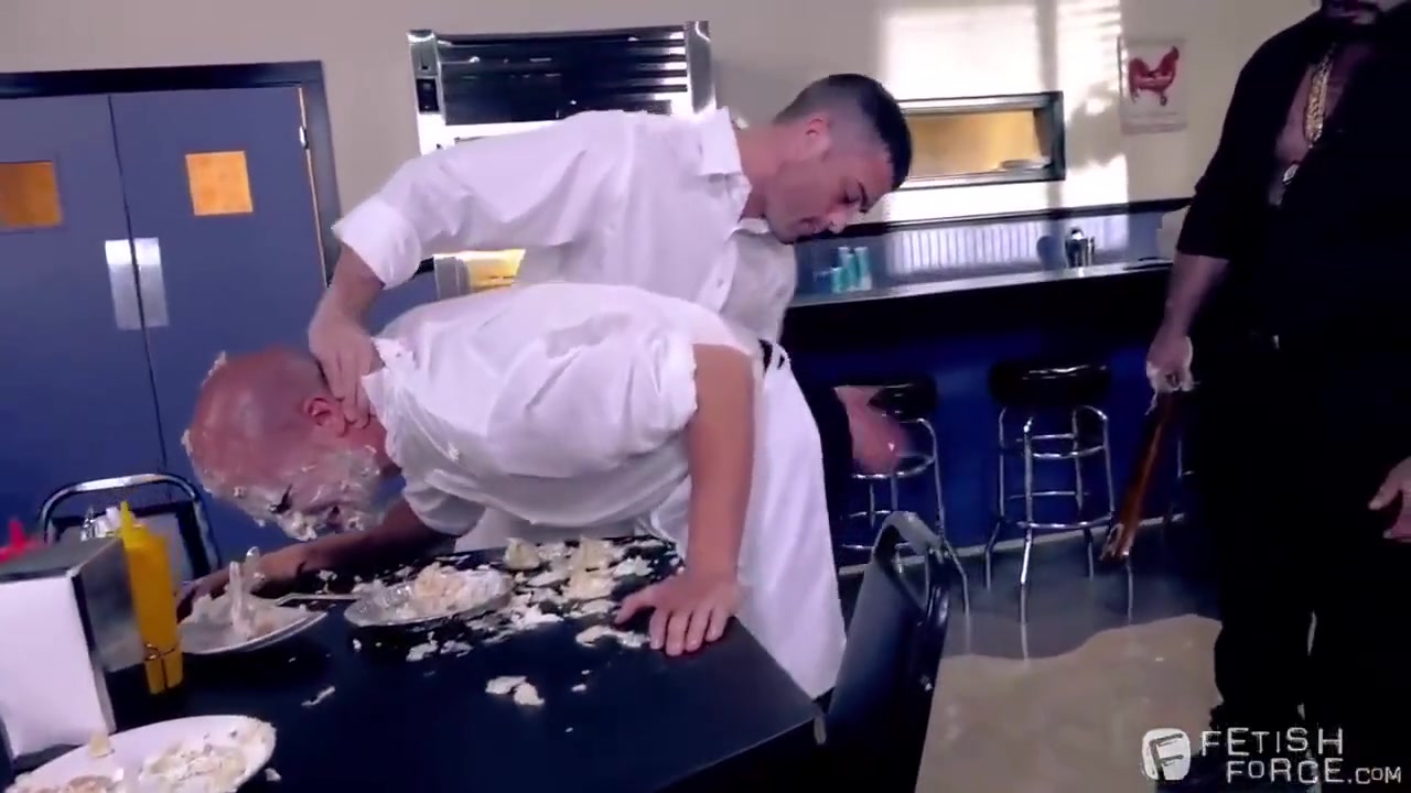 Jaxton Wheeler, Eli Hunter And Lance Hart In Funny Bakery