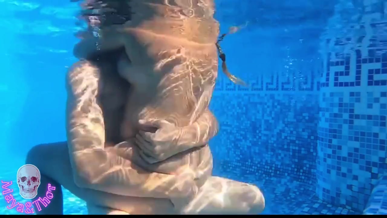 In The Pool And Inside My Pussy A Tasty Creampie