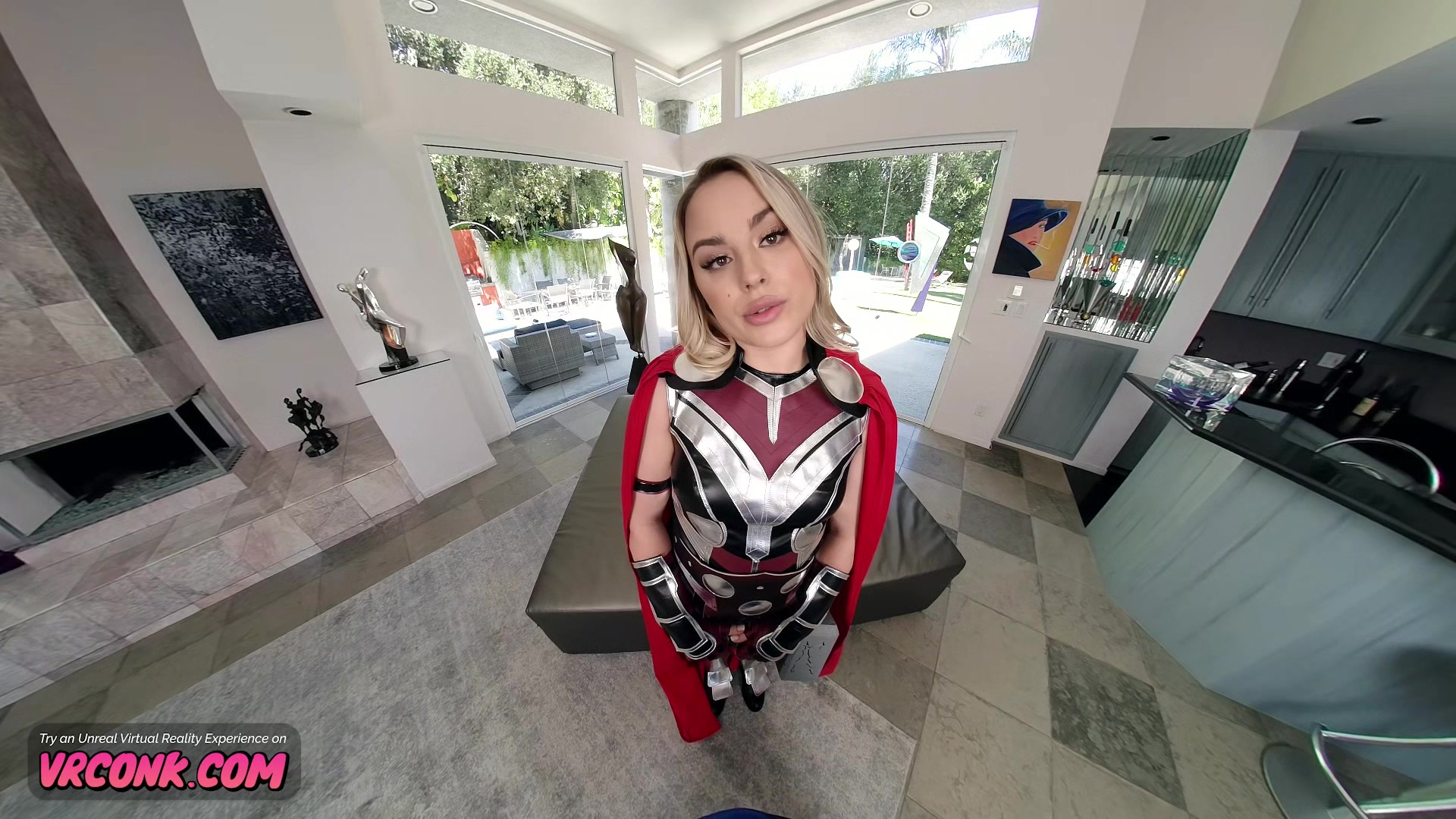 VR Conk Anna Claire Clouds as Jane Foster in Thor XXX Parody VR Porn