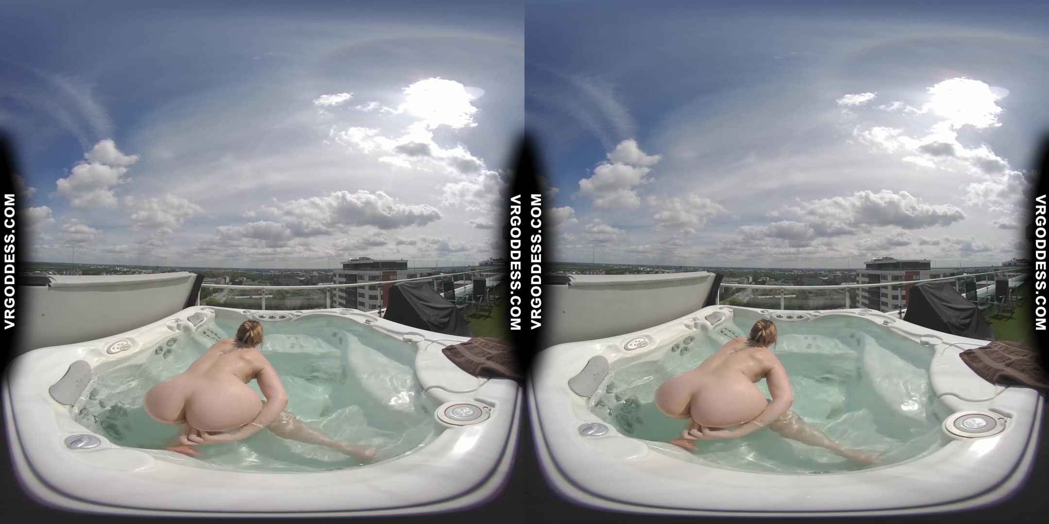 Teen Adreana Jilling In Jacuzzi With Suction Cup Dildo Orgasming Vibratin Her Clit On Water Jets