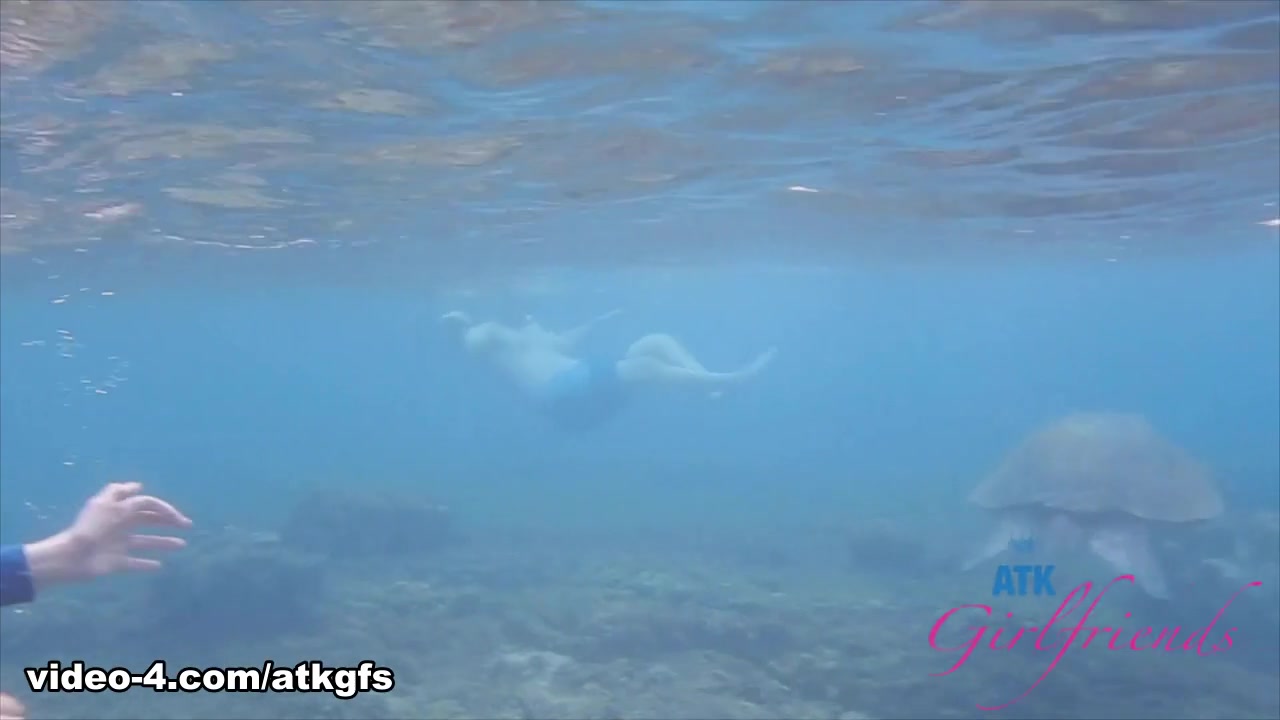 Aften Opal in Virtual Vacation Movie - ATKGirlfriends