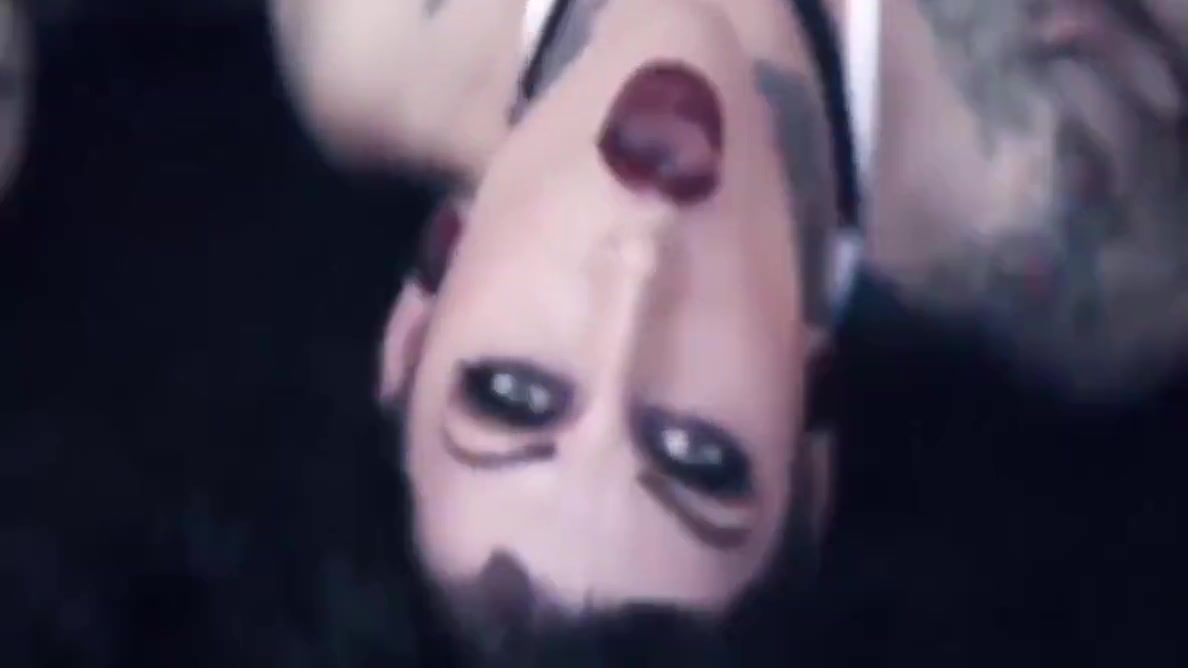 Oil Covered Inked Goth