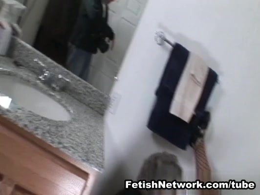 EliteSmothering Video: Bathroom fun with a big Latino booty
