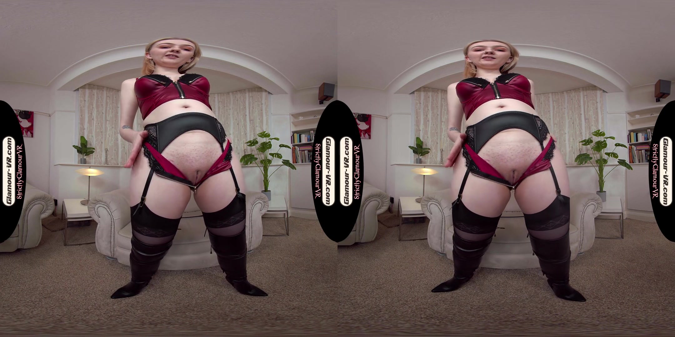 Em Yang Black Jacket & Zipper Lingerie Special Task & Multiple Rewards Joi - 8k Vr