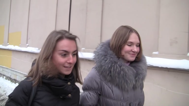 Public restroom sex with pretty babe