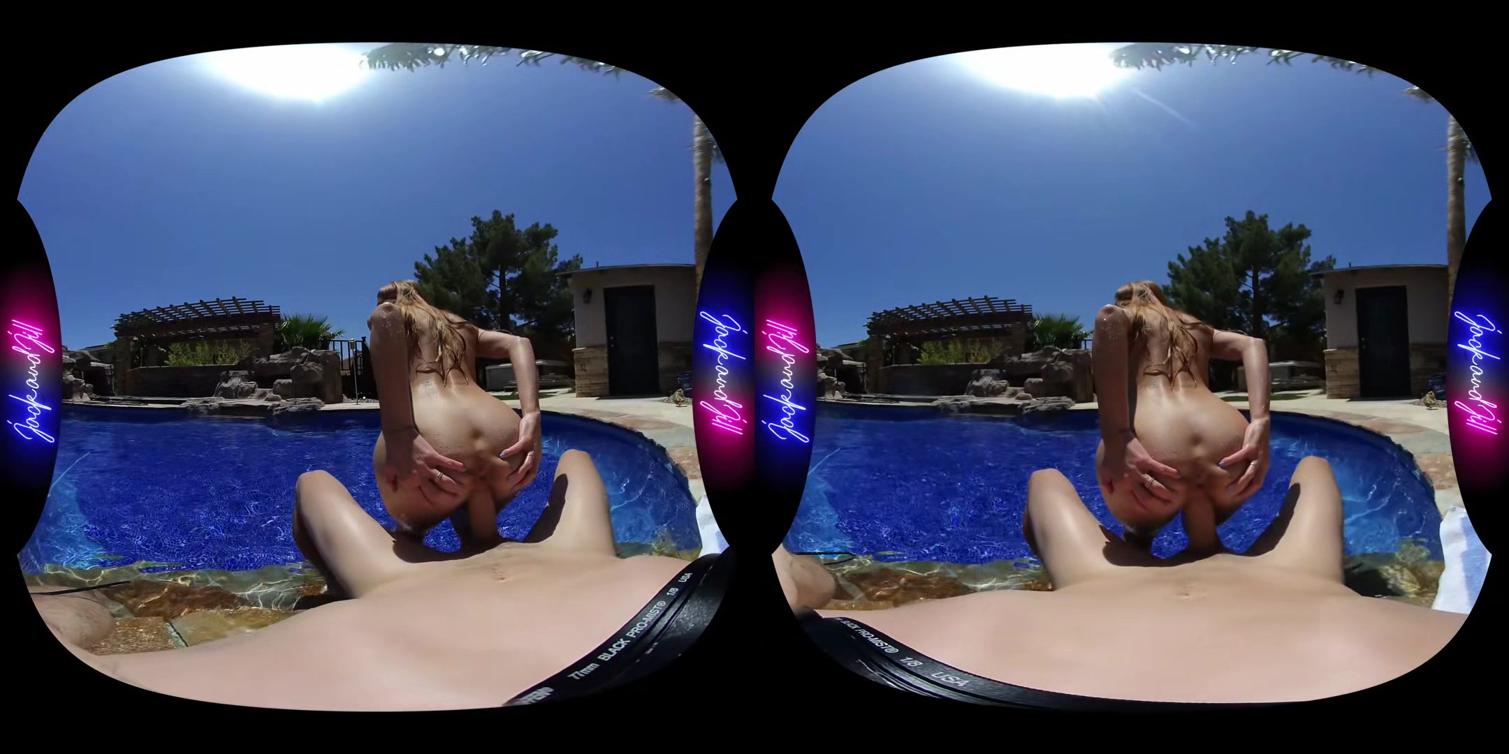 Jessi Rae Poolside 3some - Jackandjillvr