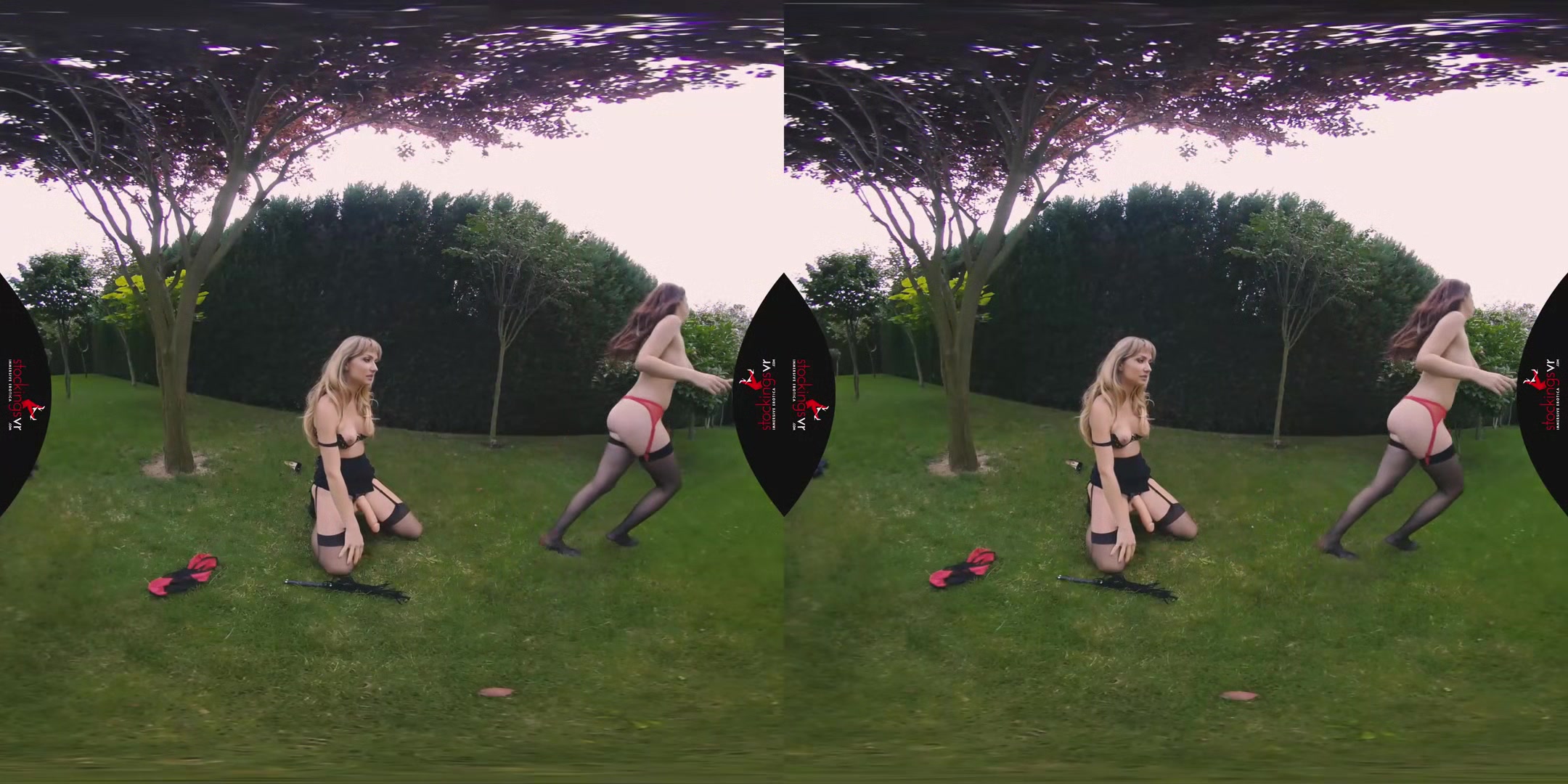 Femme Dom unleashed starring Victoria Puppy and Antonia Sainz