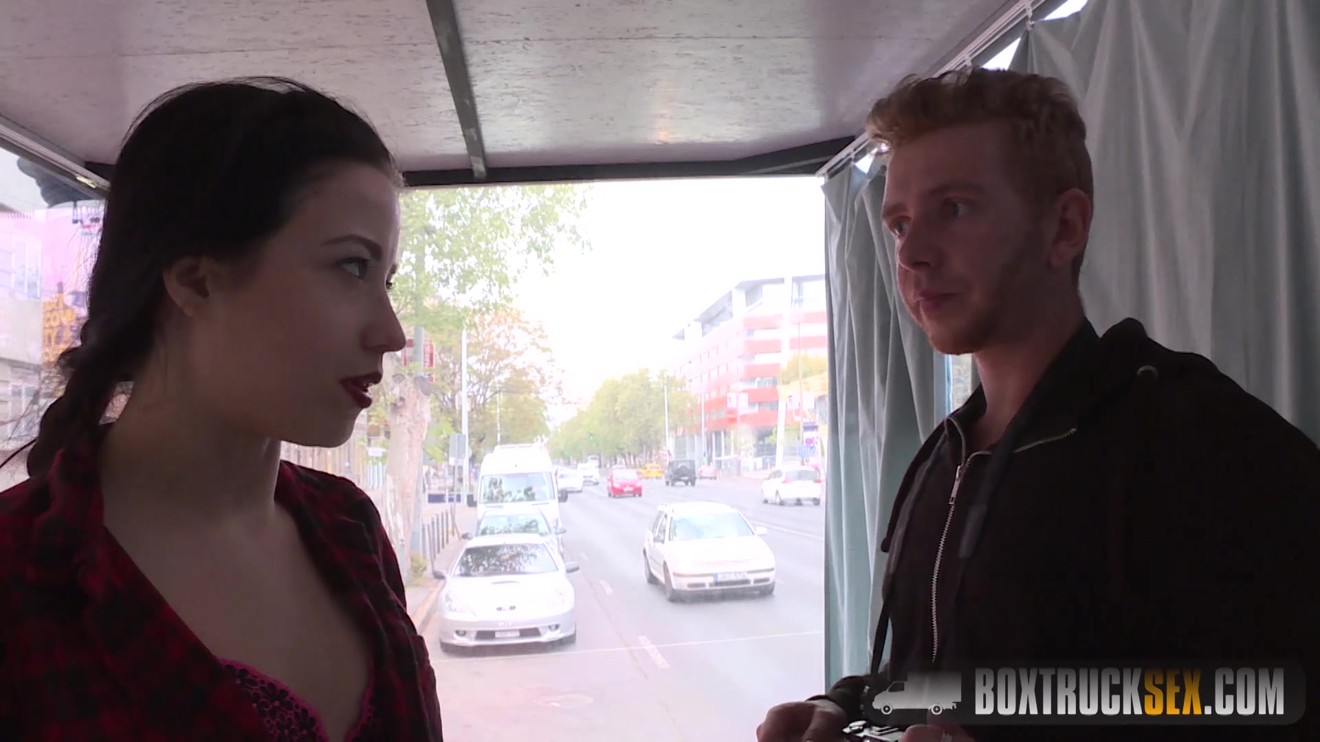 Amazing Taissia sucks in Public