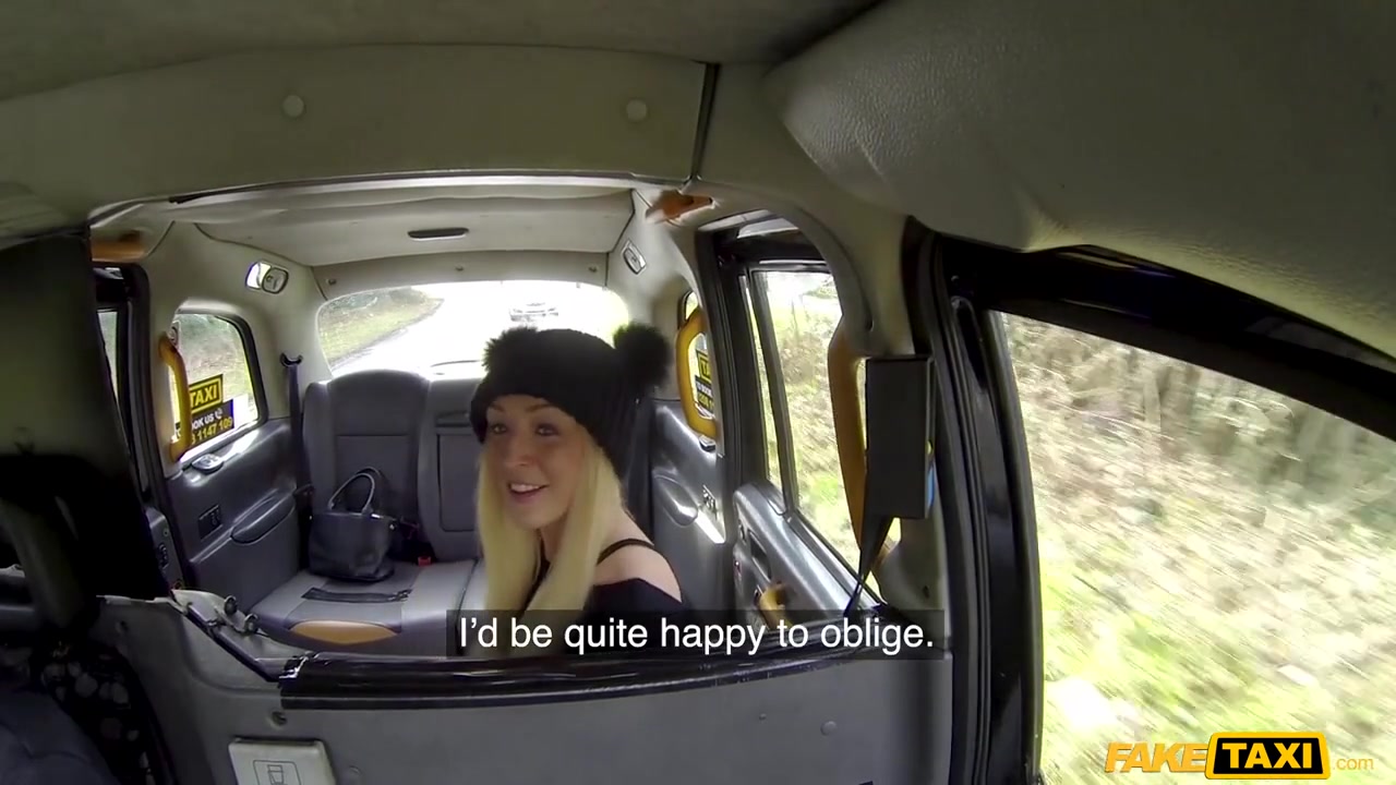 Amber Deen & John in Hot Blonde Loves To Give Rimjobs - FakeTaxi