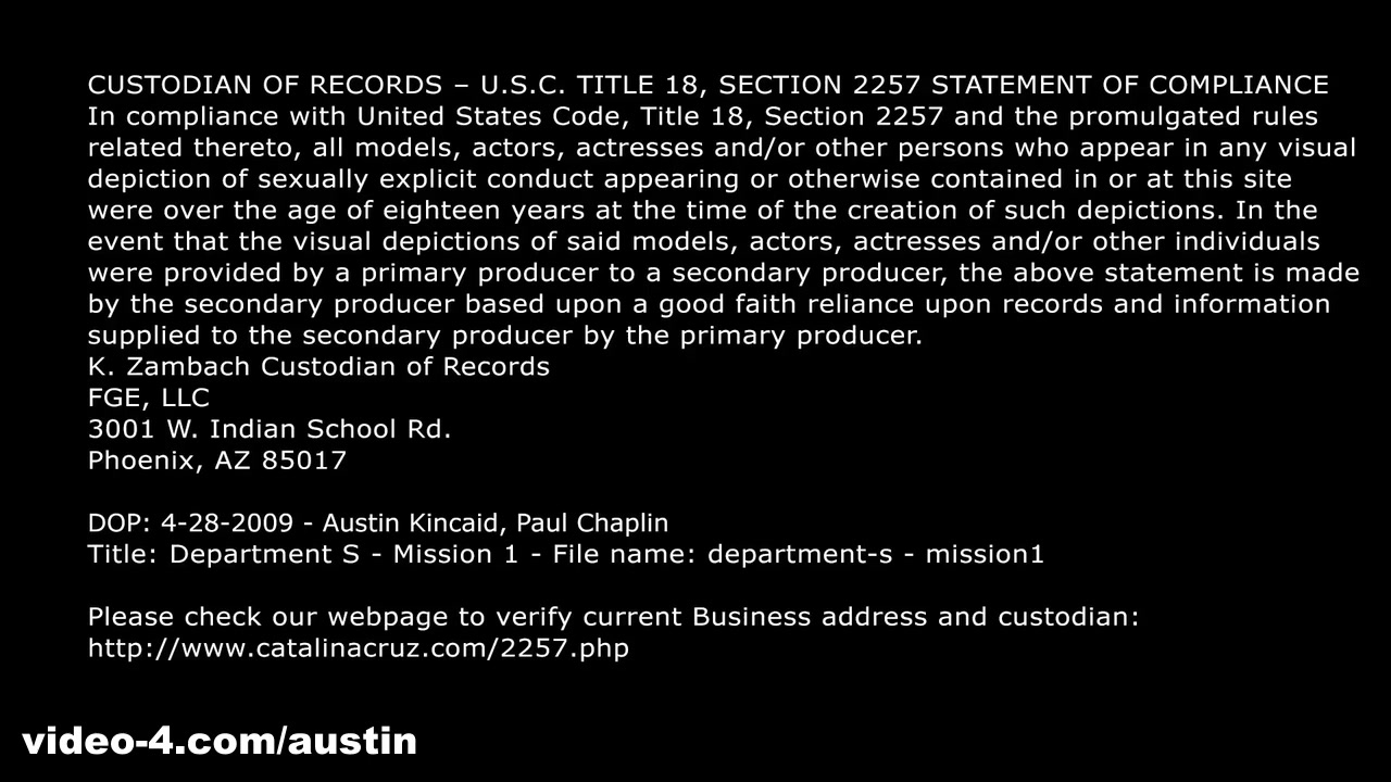 Department S Mission 1 - ClubAustinKincaid