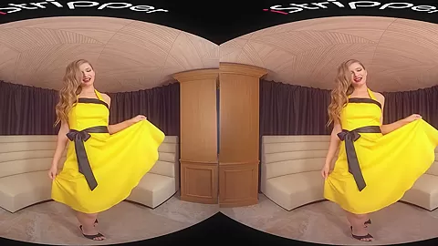 Stella Cardo - Big Tits Stripper and Solo Masturbation VR