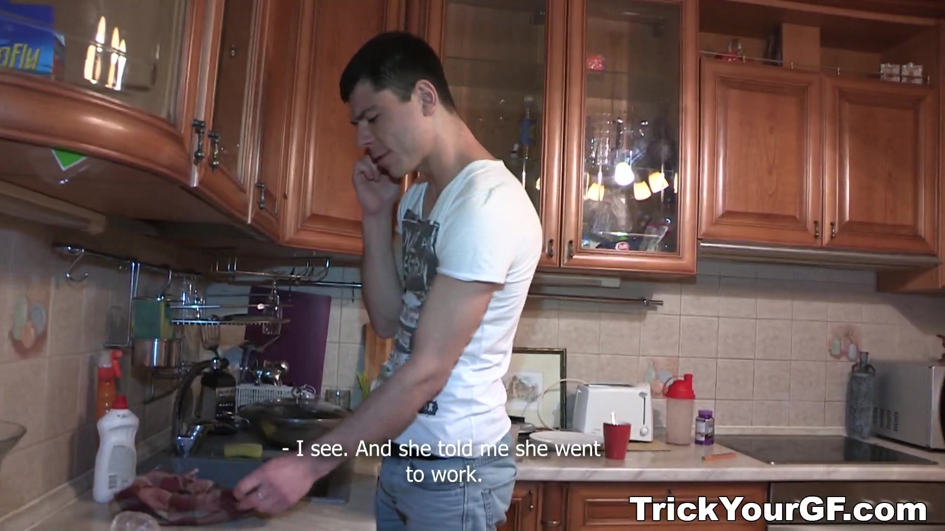 Trick Your GF - Alla - Cheating slut gets a good fuck