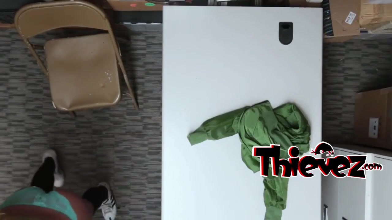 Busty Thief Drilled With