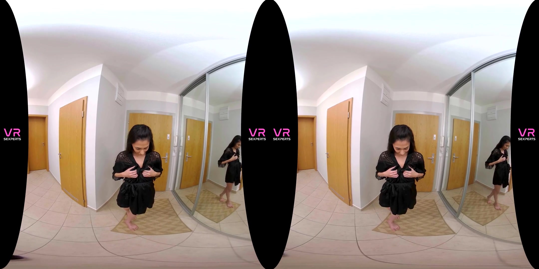 Ashley In the Bathroom Oil Her Sexy Body - SexLikeReal