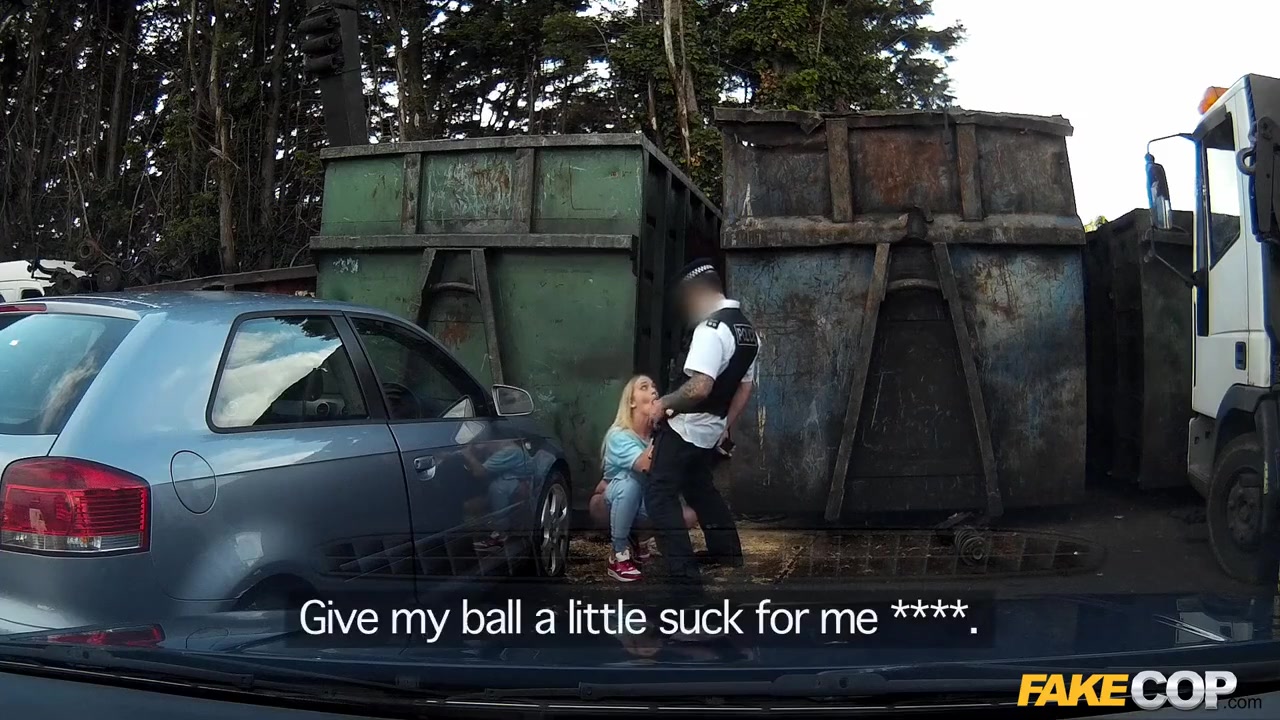 Xena in Balls of steel: Girl caught short won't be telling her boyfriend - FakeCop