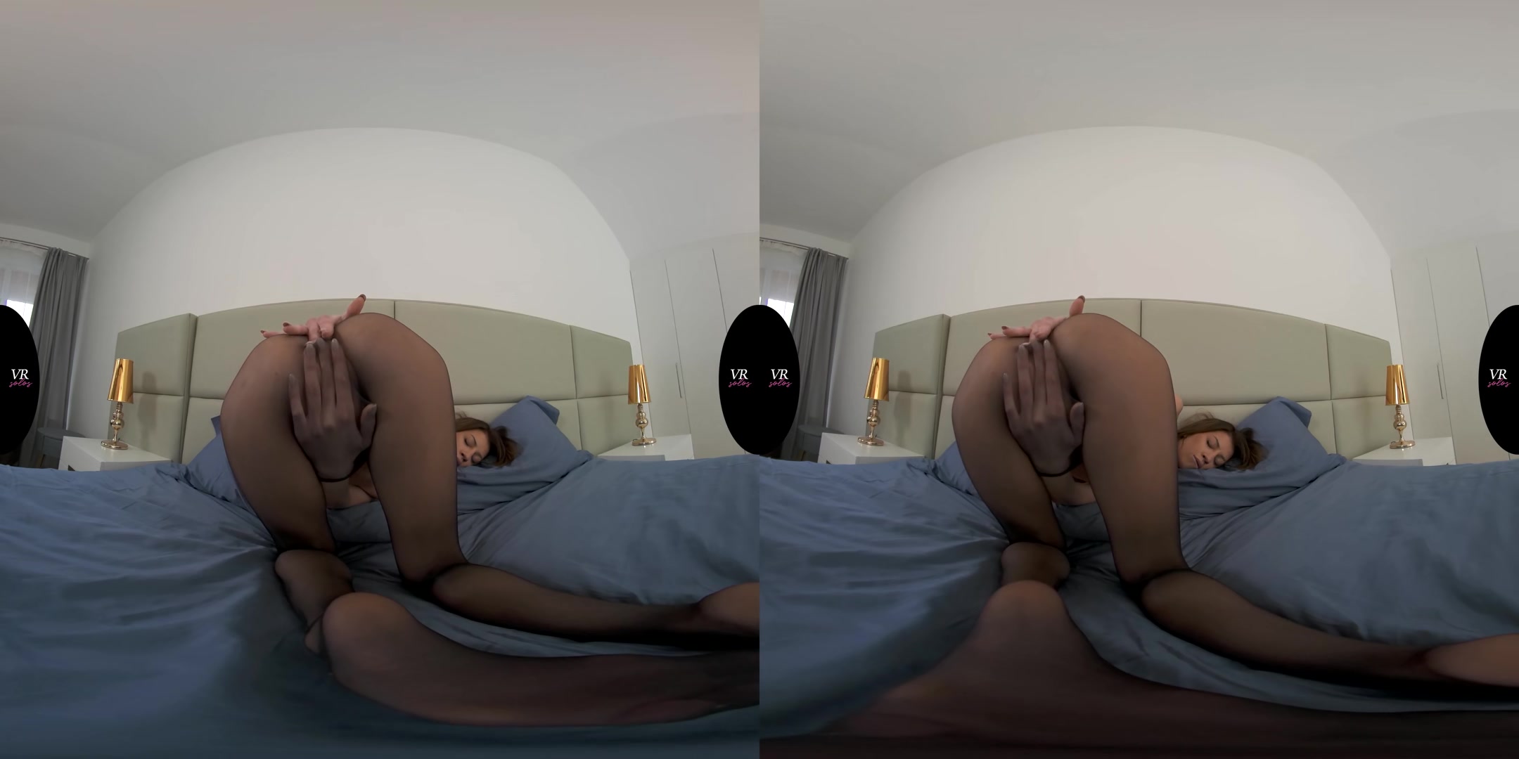 Lingerie Try Out Haul of Leggy teen 18+ Liza 2 - VRsolos